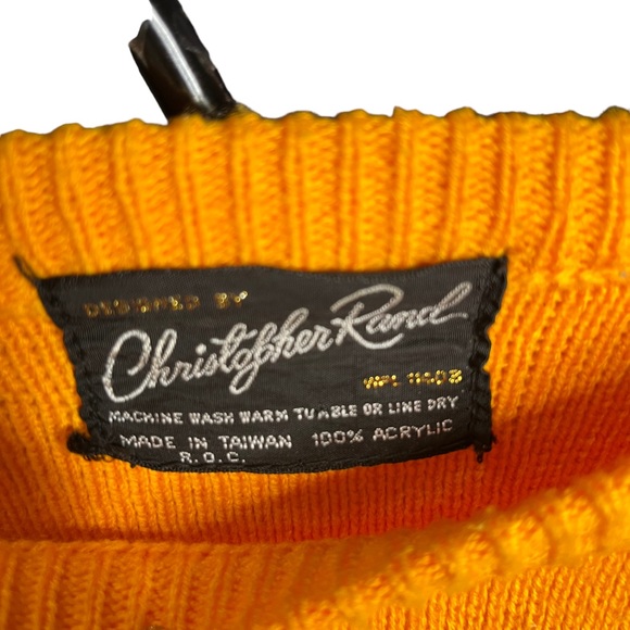 Vintage CHRISTOPHER RAND 90s Wool Crewneck Sweater - Picture 4 of 5